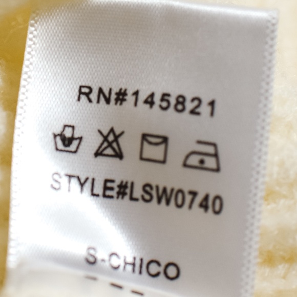 Ruffle Sweater Cream Coquette Boho Soft Women’s Neutral Sweater Small - Picture 10 of 10